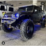 7 inch APP control colorful streamer headlights for JEEP （2pcs）