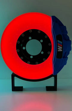 Car brake disc creative LED light caliper lamp